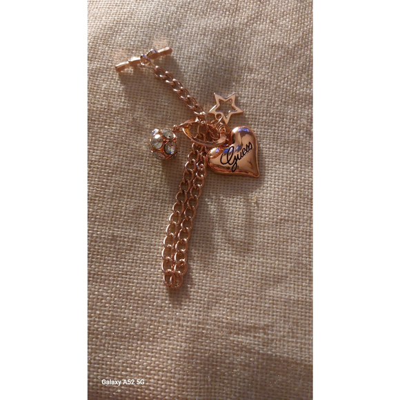 Guess Jewelry - Guess What! This Gorgeous Guess Rose Gold Charm Bracelet Is Here